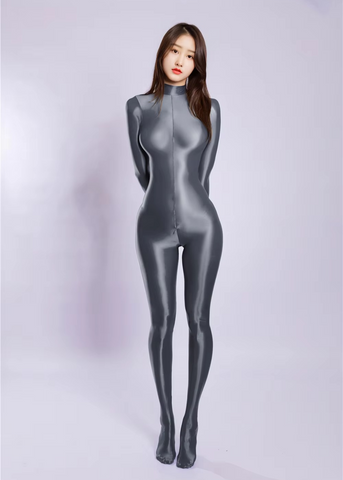Vesta Ash Glossy Catsuit